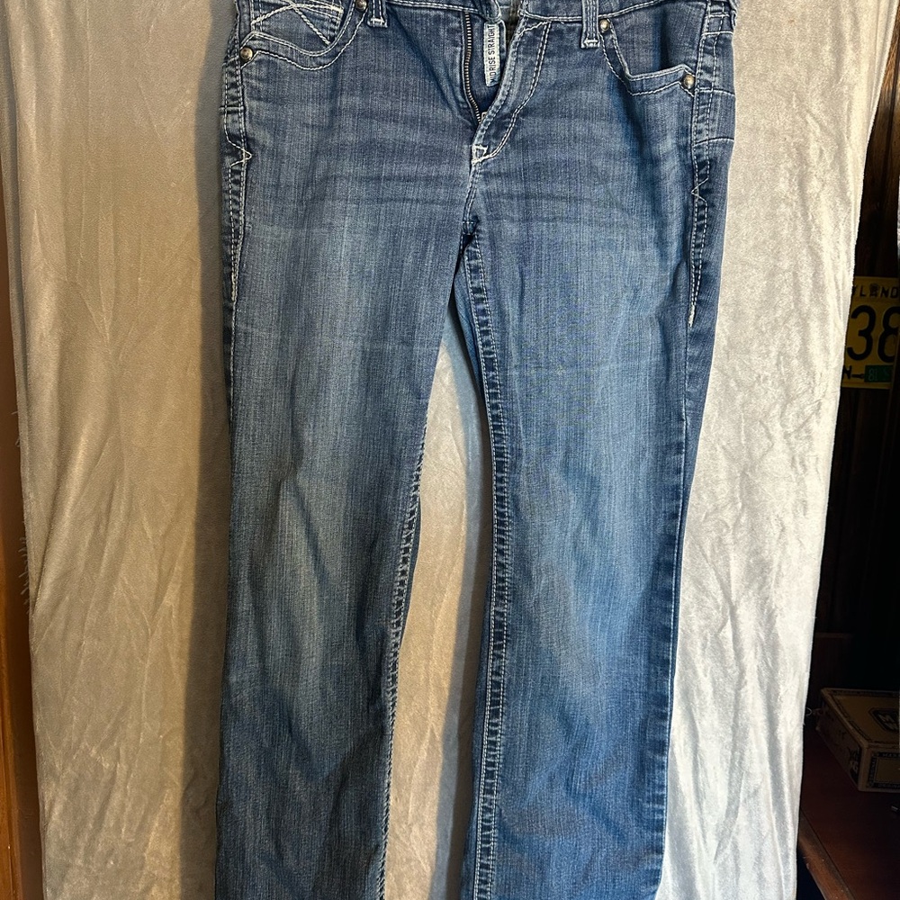 Ariat Women's Straight Leg Blue Jeans